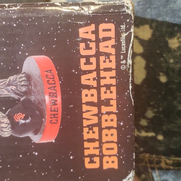 Chewbacca and the San Francisco Giants bobble head - Picture 2 of 6